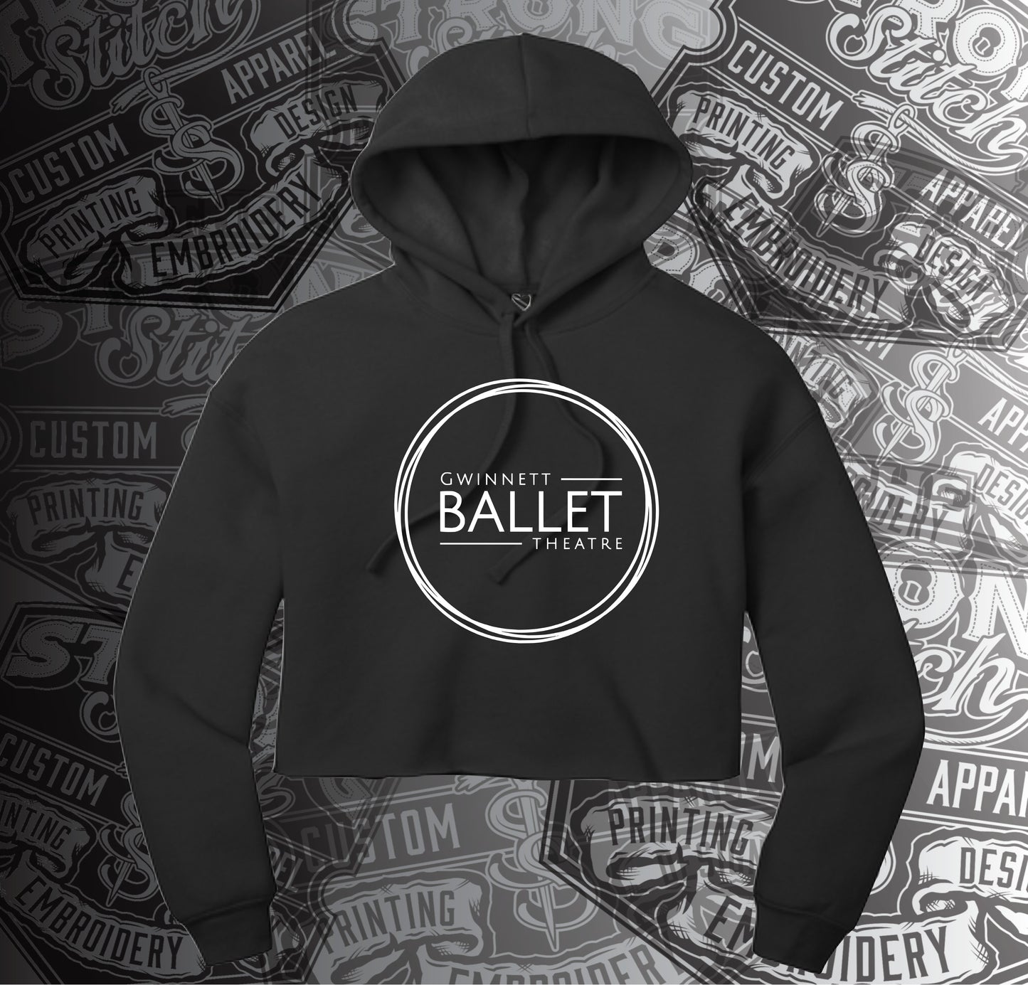 Gwinnett Ballet Bella Canvas Cropped Hoodie