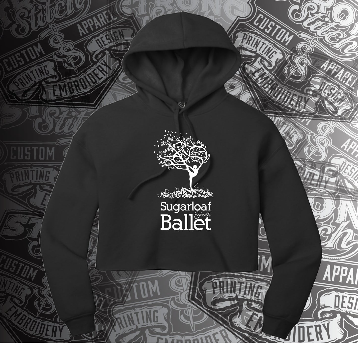Sugarloaf Ballet Bella Canvas Cropped Hoodie