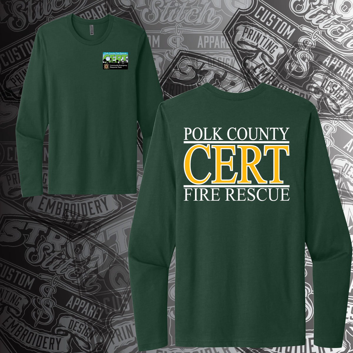 PC380LS Drifit Long Sleeve PCFR CERT Shirt