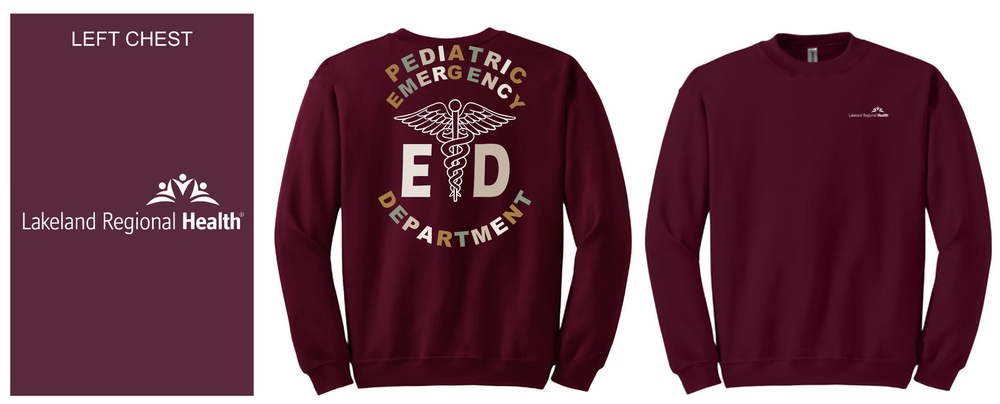 Crew Neck w/ Pediatric Cadeceus
