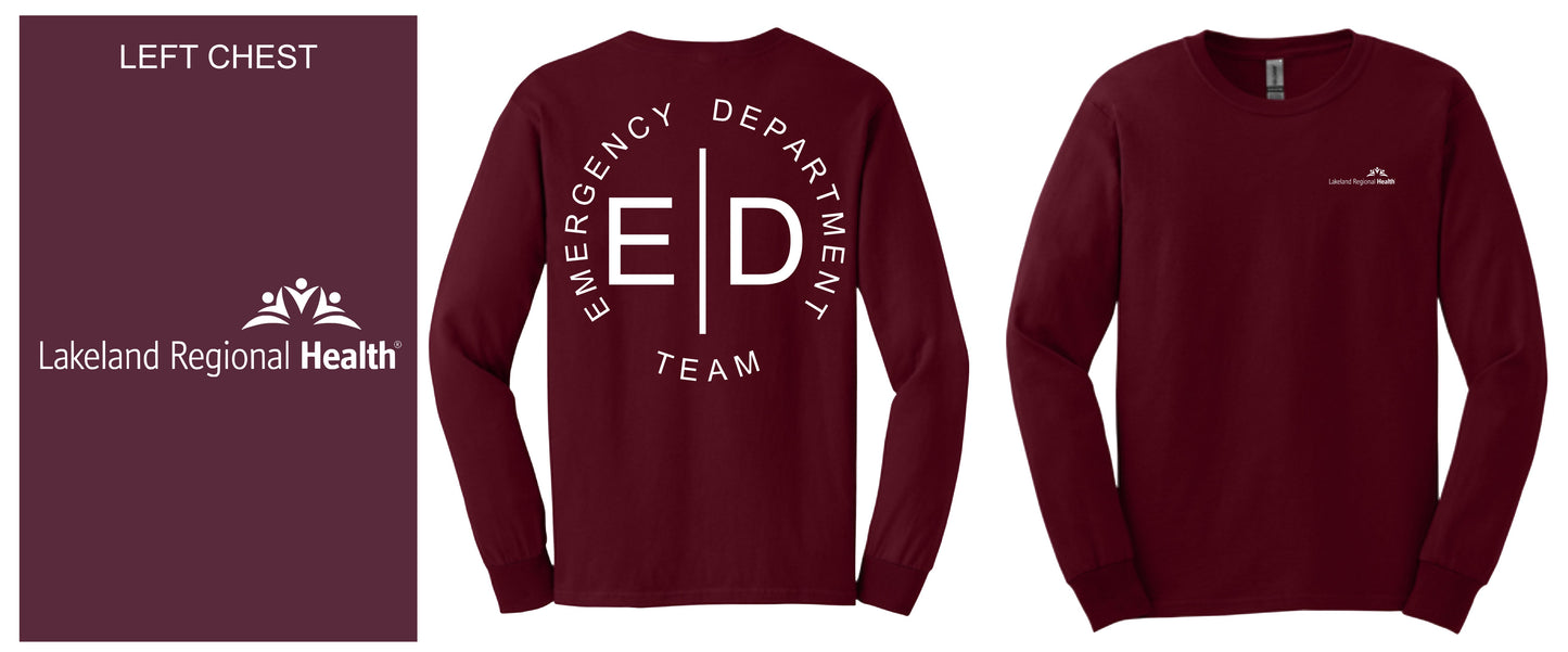 Long Sleeve T Shirt w/ ED Team