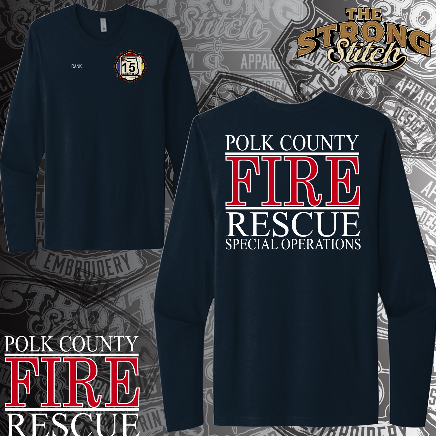 Drifit Long Sleeve Station 15 Shirt