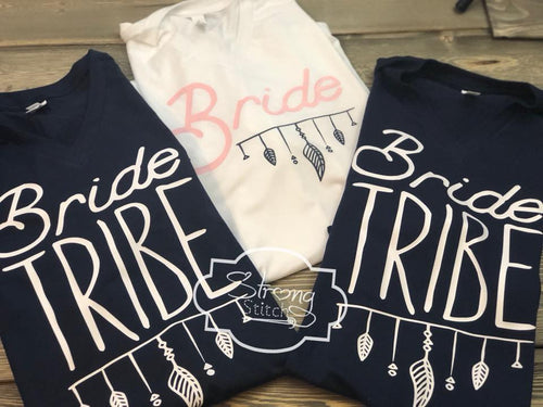 Bride Tribe Bachelorette Shirts
