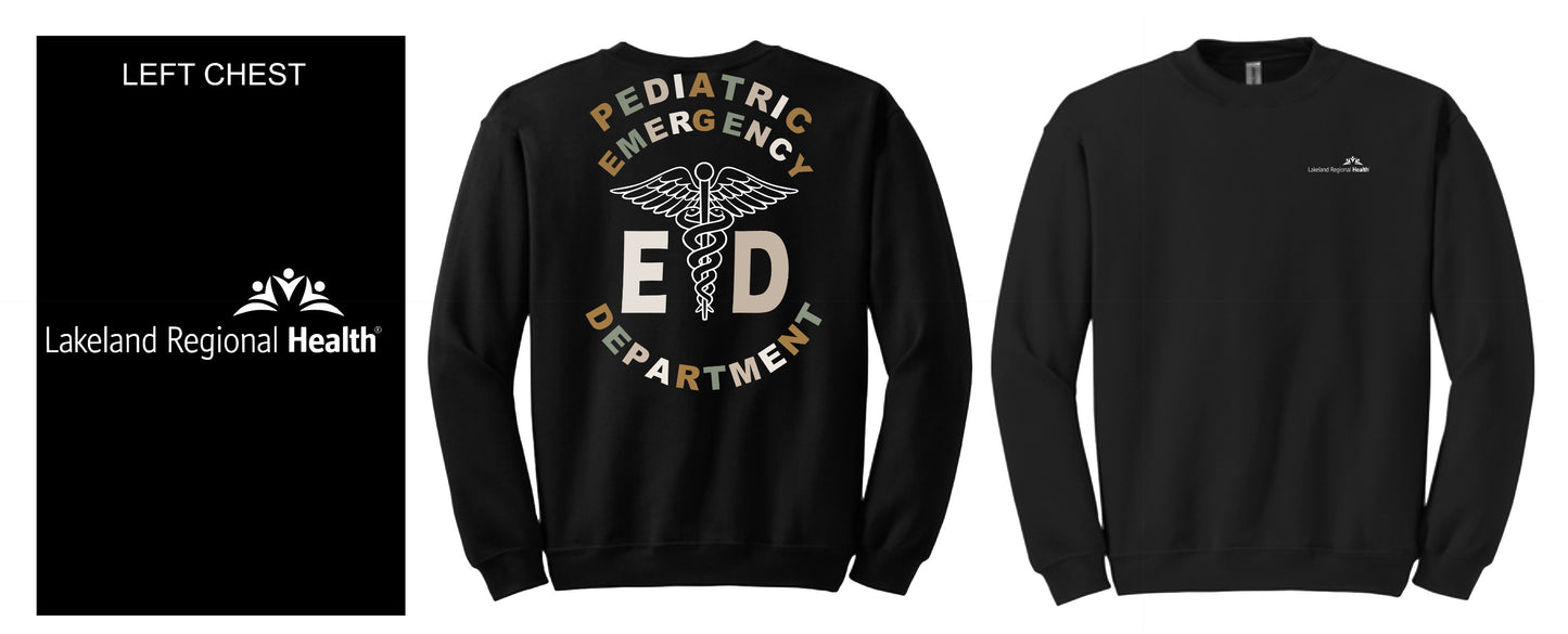 Crew Neck w/ Pediatric Cadeceus