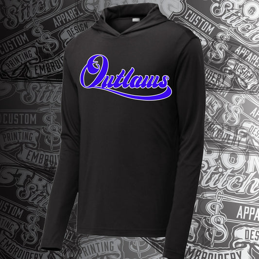 DriFit Hooded Long Sleeve T Shirt