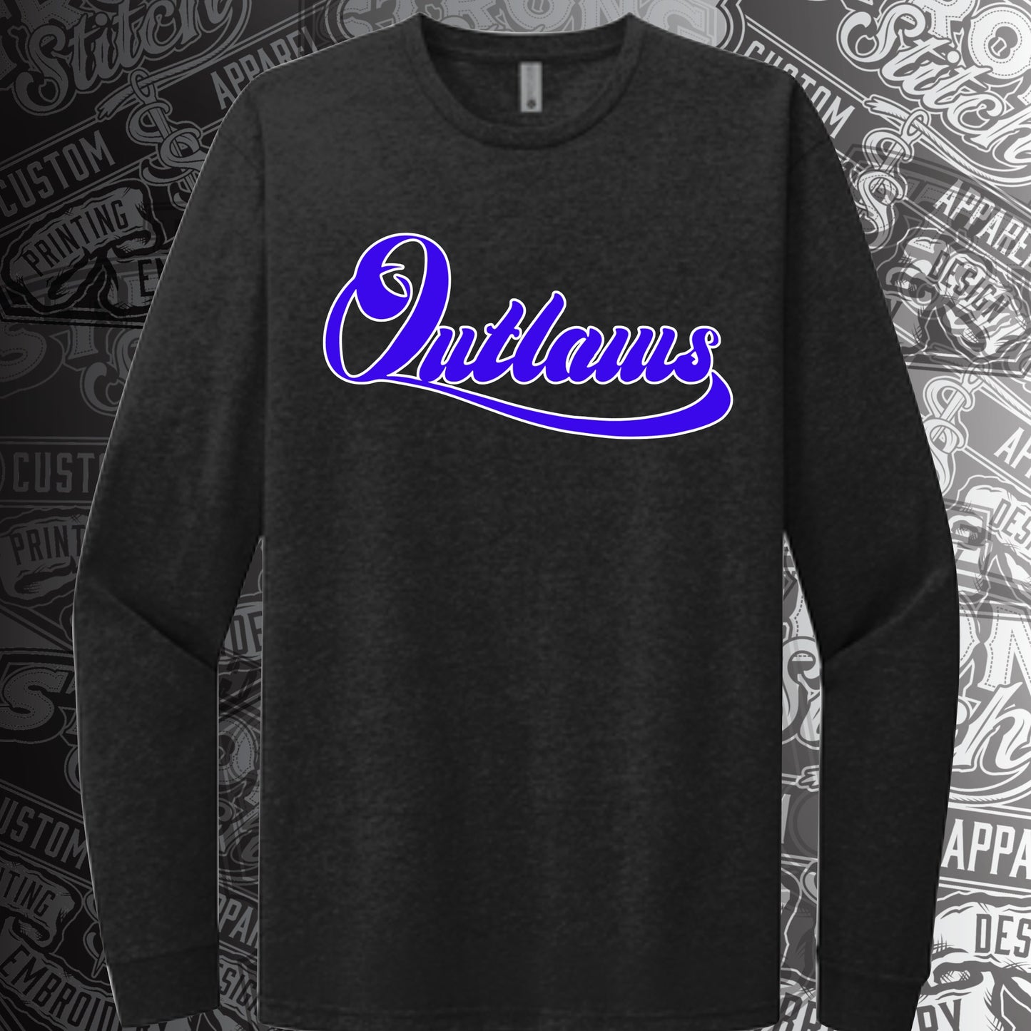Cotton/Poly Blend Long Sleeve T Shirt