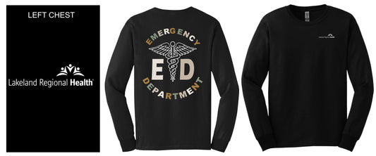 Long Sleeve T Shirt w/ Cadeceus