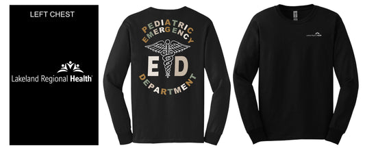 Long Sleeve T Shirt w/ Pediatric Cadeceus
