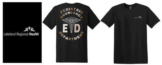 Short Sleeve T Shirt w/ Pediatric Cadeceus