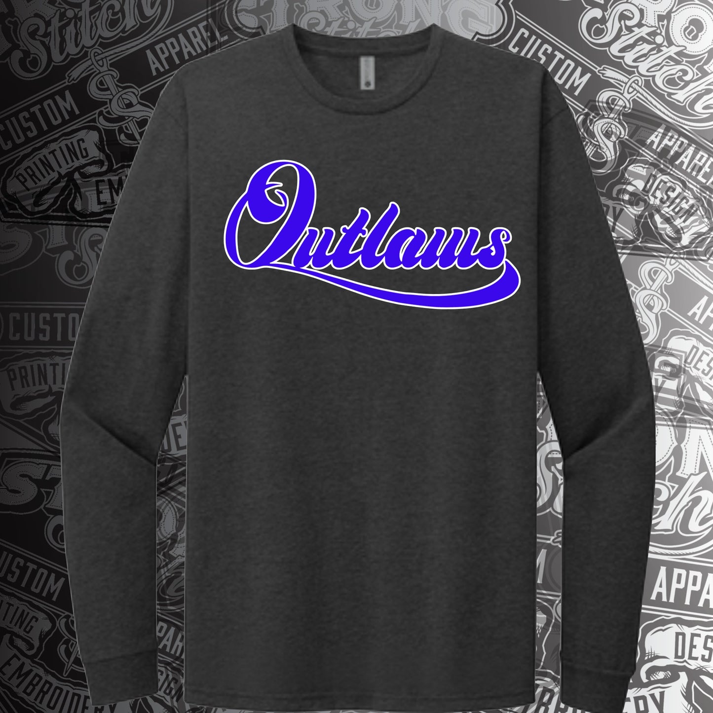 Cotton/Poly Blend Long Sleeve T Shirt