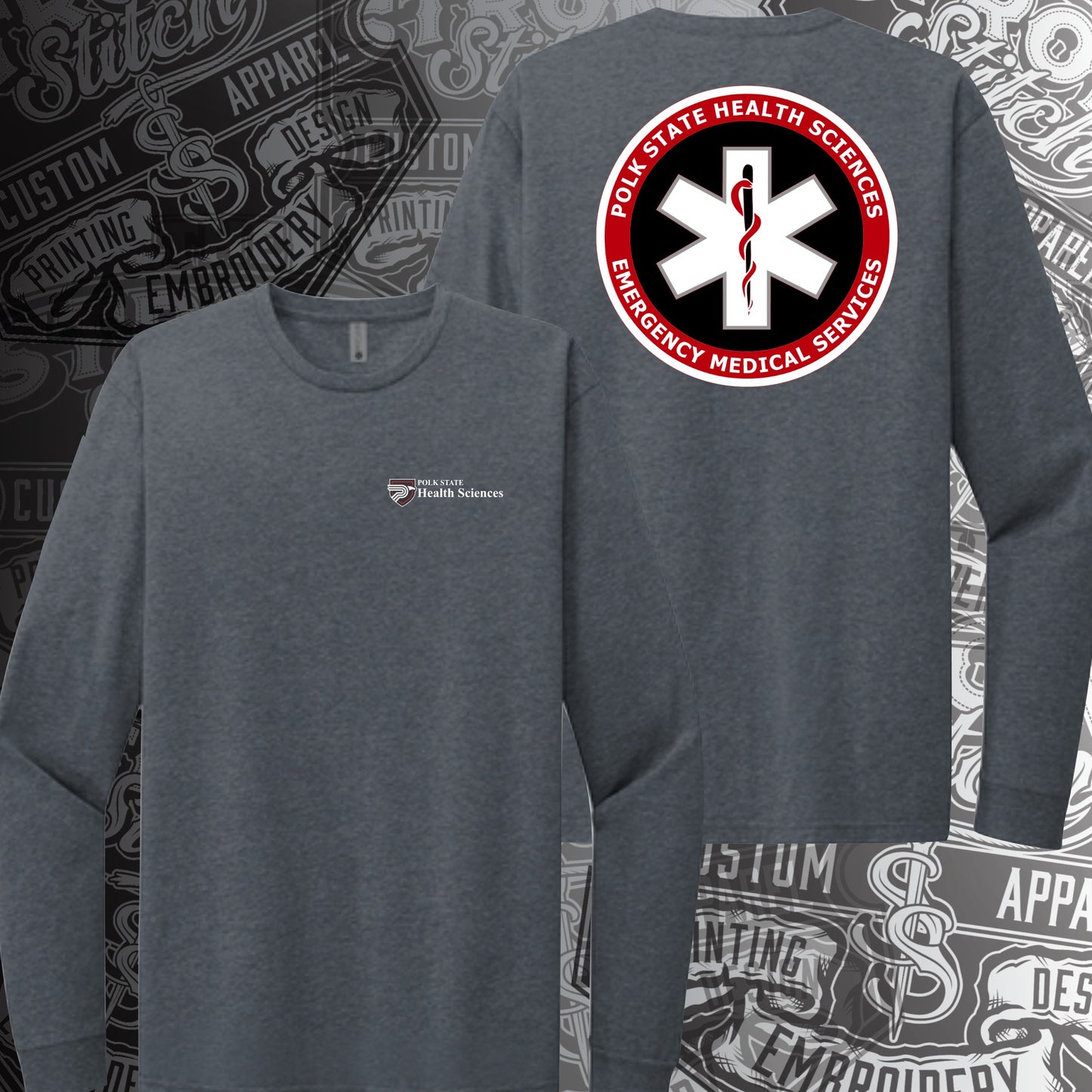 6211 Long Sleeve Polk State EMS