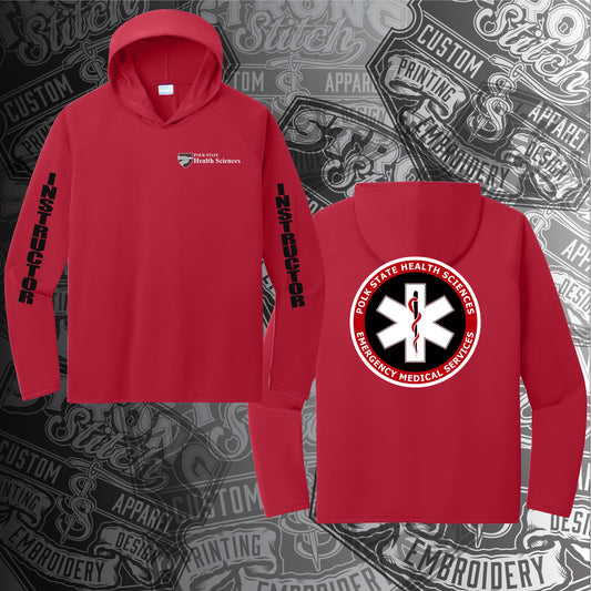 PC380H INSTRUCTOR ONLY Hooded Long Sleeve Drifit