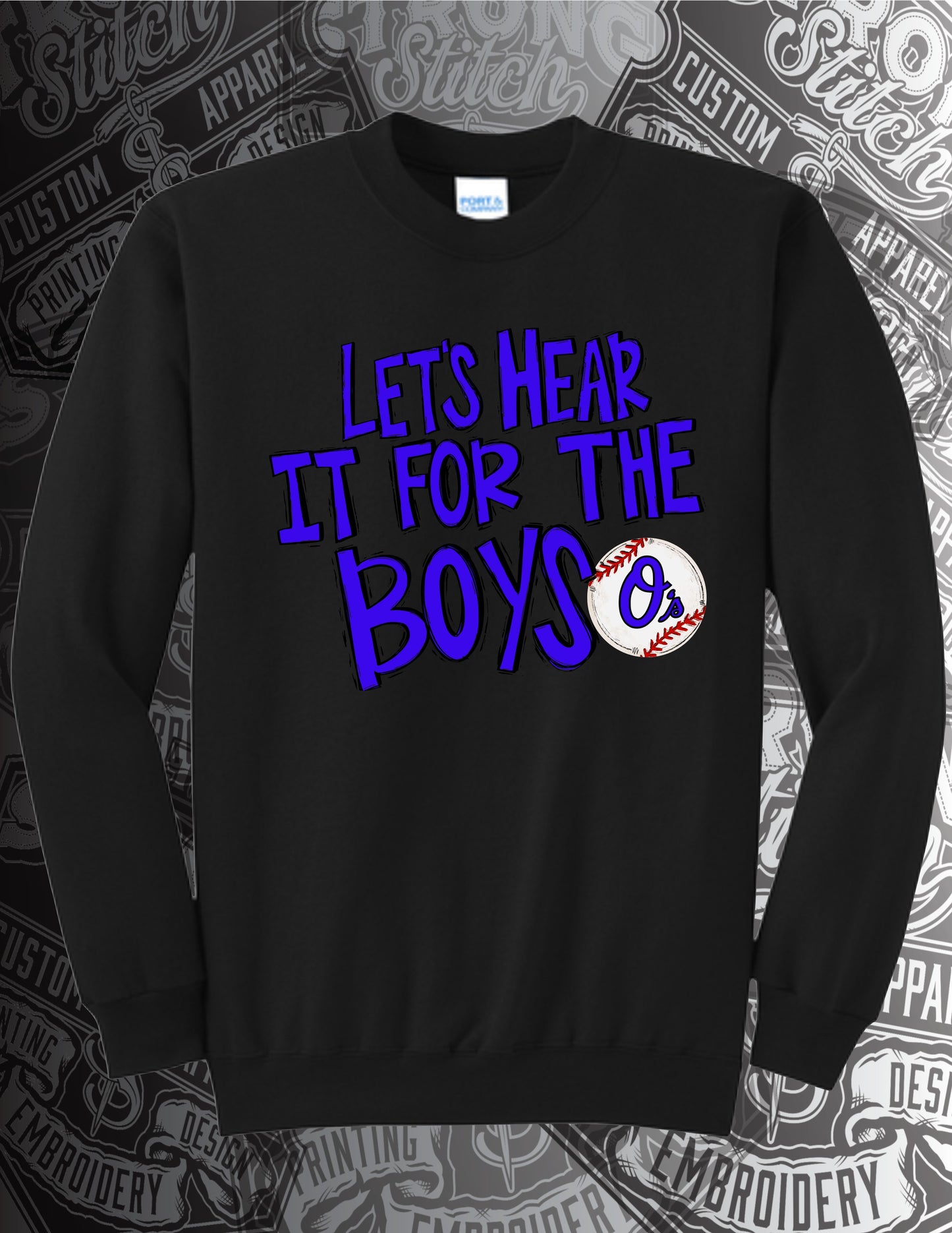 Lets Hear It Core Fleece Crewneck Sweatshirt