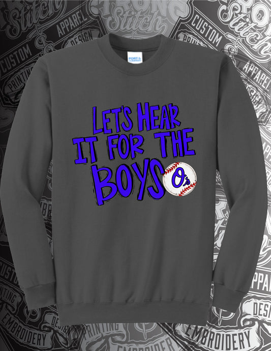 Lets Hear It Core Fleece Crewneck Sweatshirt