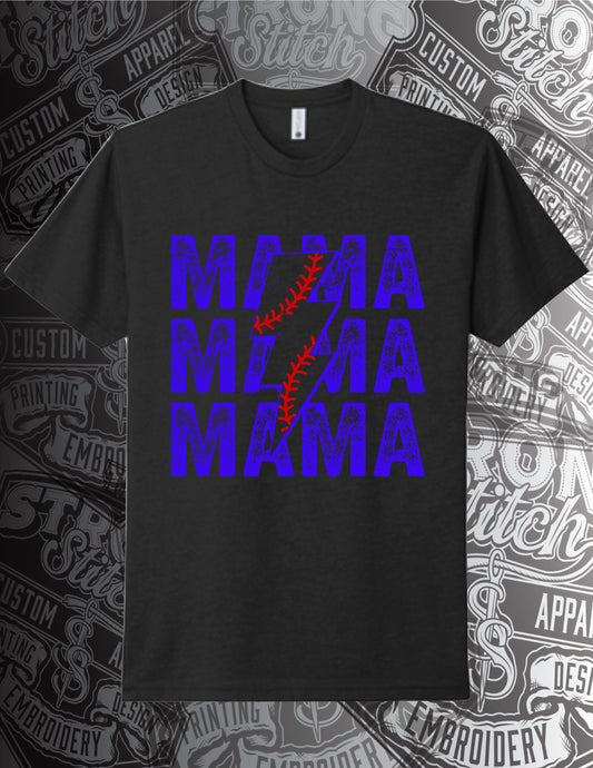 Cotton/Poly Blend Mama Short Sleeve T Shirt