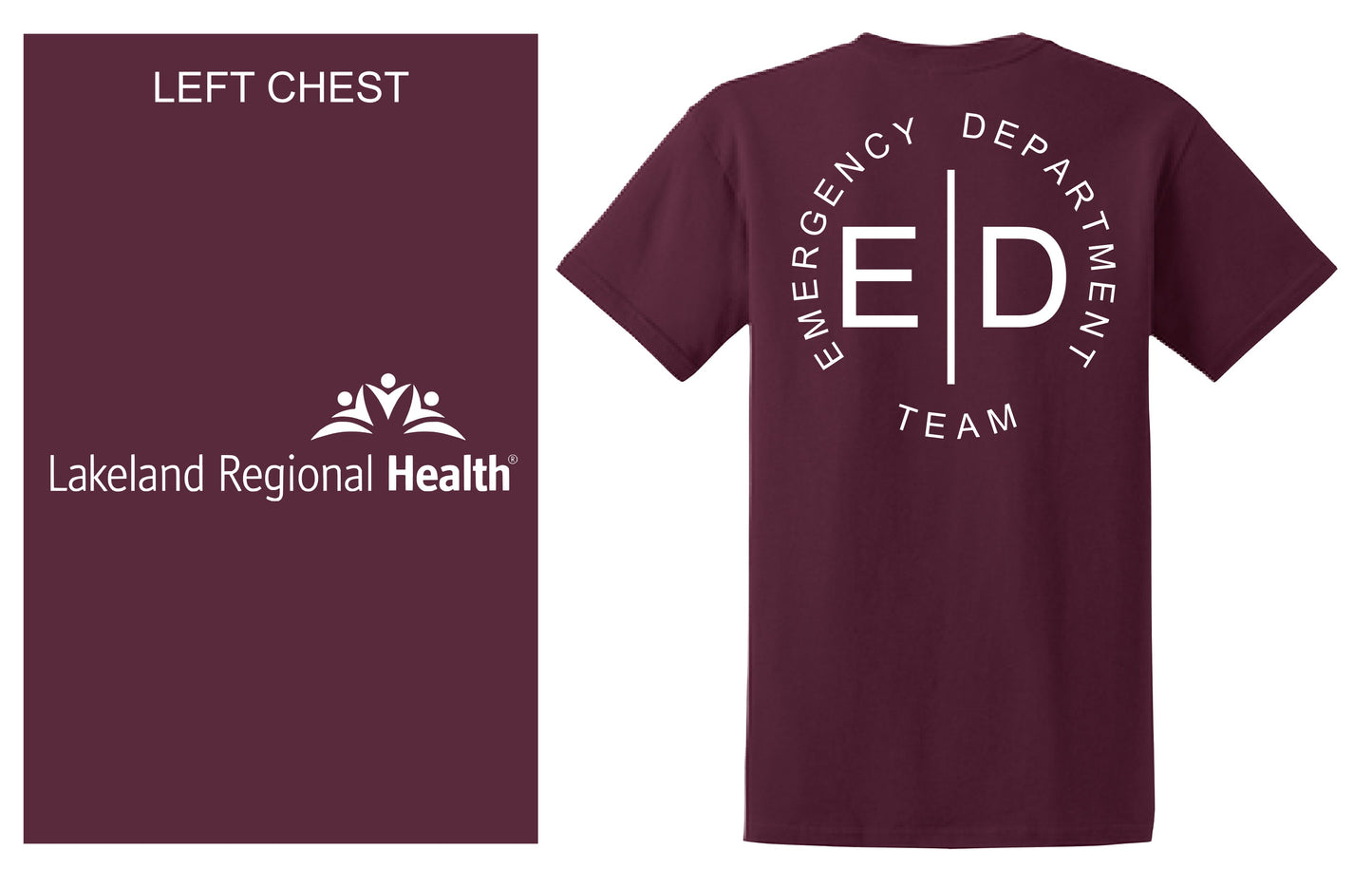Short Sleeve T Shirt w/ ED Team