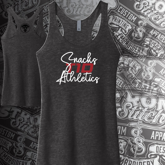 Snacks Athletics Womens Racer Back