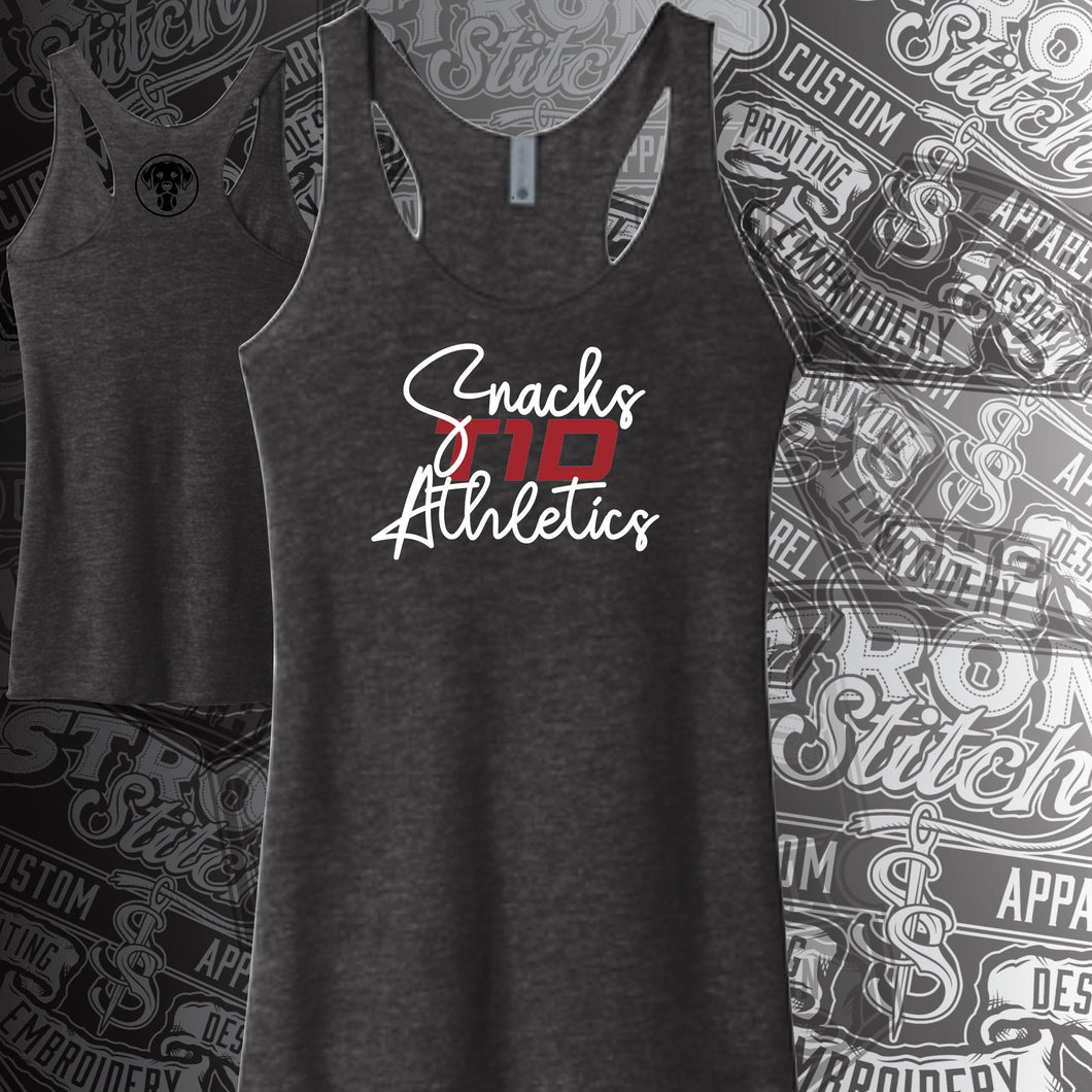 Snacks Athletics Womens Racer Back