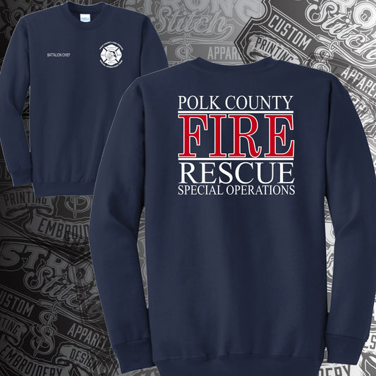 Navy Sweatshirt SPECIAL OPERATIONS