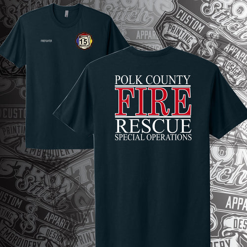 Station 15 Navy Short Sleeve T-Shirt