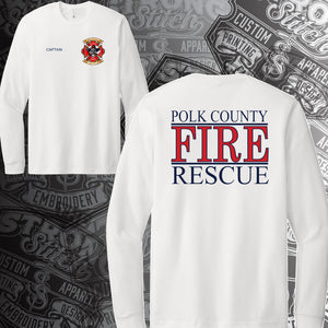 Station 23 Long Sleeve White T-Shirt
