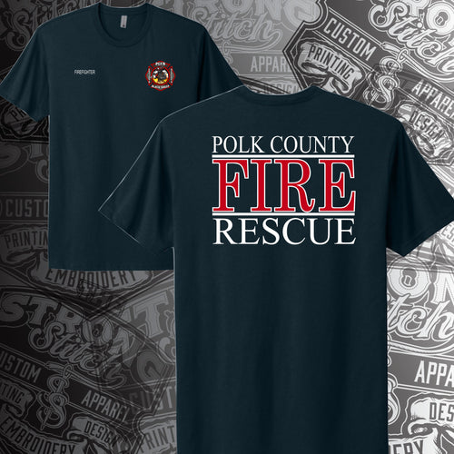 Station 6 Navy Short Sleeve T-Shirt