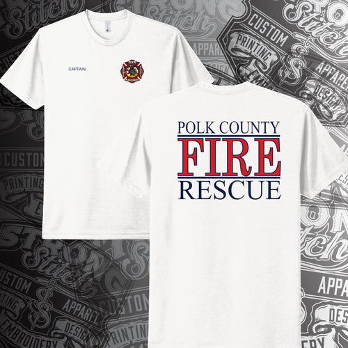 Station 6 White Short Sleeve T-Shirt