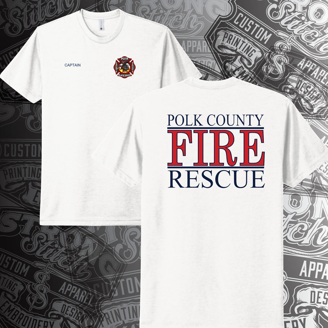 Station 6 White Short Sleeve T-Shirt