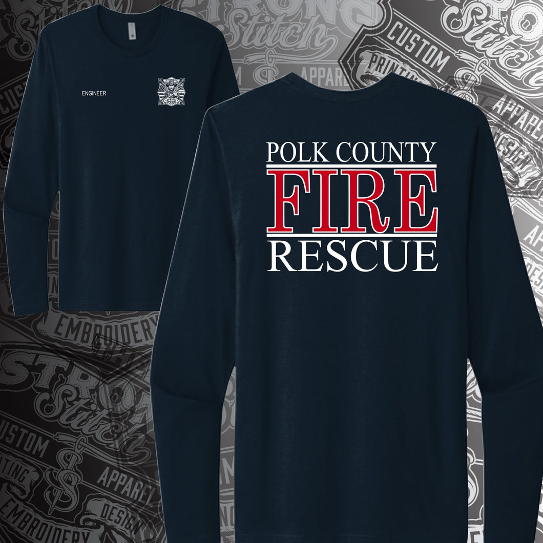 Station 38 Navy Long Sleeve T-Shirt