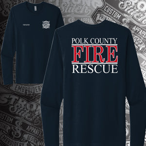 Station 38 Navy Long Sleeve T-Shirt